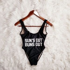 NWT Private Party One Piece Swimsuit